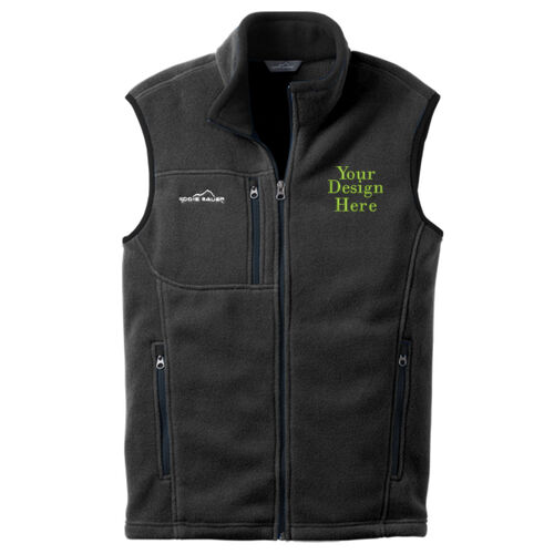 Embroidered  - Fleece Vest Thumbnail