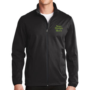 Embroidered  - Active Soft Shell Jacket Thumbnail
