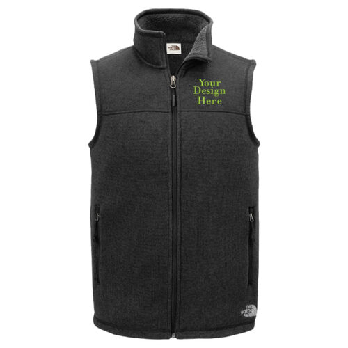 Embroidered  - Sweater Fleece Vest Thumbnail