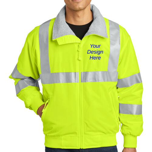 Printed  - Enhanced Visibility Challenger&#153; Jacket with Reflective Taping Thumbnail