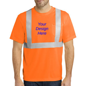 Printed  - Ansi 107 Class 2 Safety T Shirt Thumbnail
