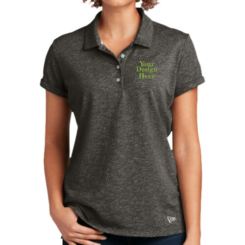 Embroidered  - Ladies Slub Twist Polo Thumbnail
