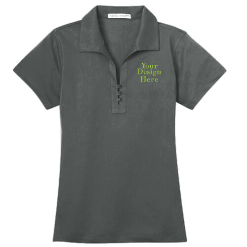 Embroidered  - Ladies Tech Pique Polo Thumbnail