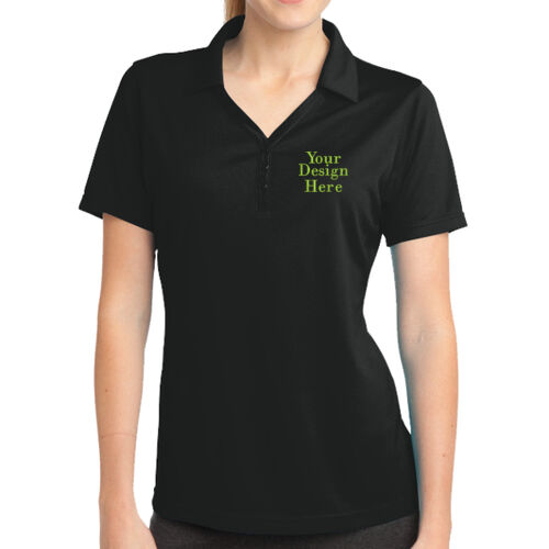 Embroidered  - Ladies PosiCharge ® Micro Mesh Polo Thumbnail