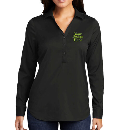 Embroidered  - Ladies City Stretch Tunic Thumbnail