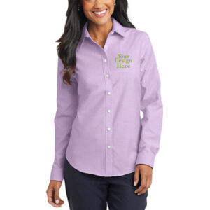Embroidered  - Ladies SuperPro &#153; Oxford Shirt Thumbnail