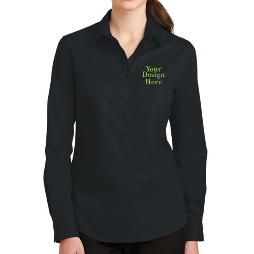 Embroidered  - Ladies SuperPro ™ Twill Shirt Thumbnail