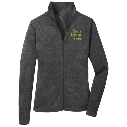 Embroidered  - Ladies Pixel Full Zip Thumbnail