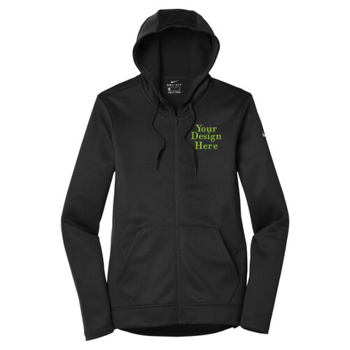 Embroidered  - Ladies Therma FIT Full Zip Fleece Hoodie Thumbnail