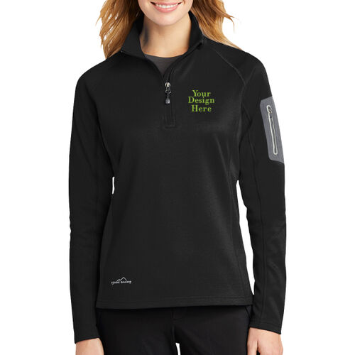 Embroidered  - Ladies 1/2 Zip Performance Fleece Thumbnail