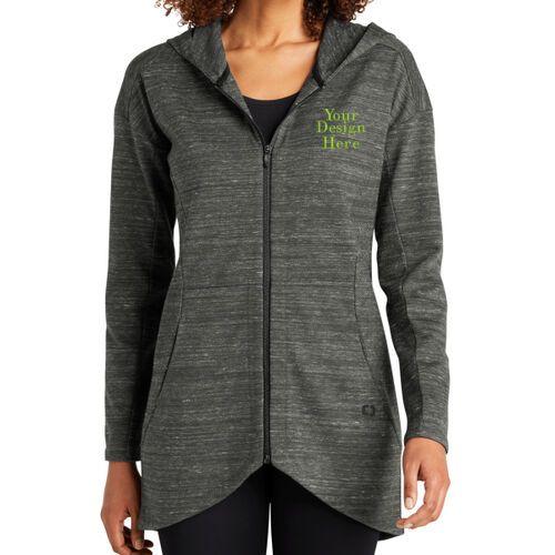 Embroidered  - Ladies Flux Full Zip Hoodie Thumbnail