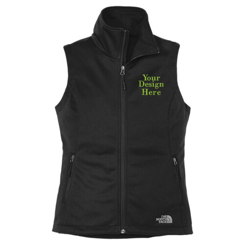 Embroidered  - Ladies Ridgewall Soft Shell Vest Thumbnail