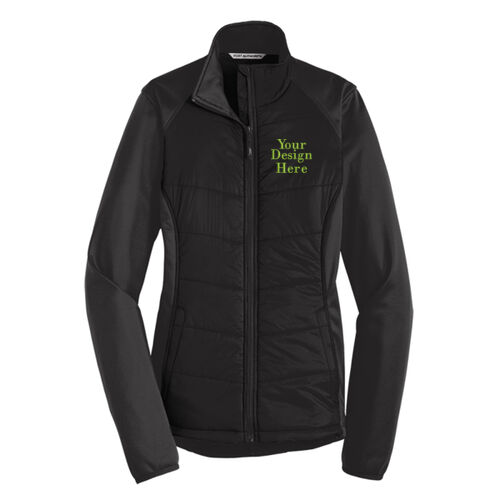 Embroidered  - Ladies Hybrid Soft Shell Jacket Thumbnail