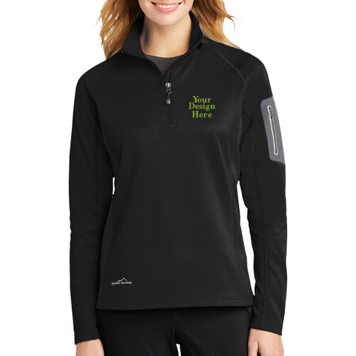Embroidered  - Ladies 1/2 Zip Performance Fleece Thumbnail