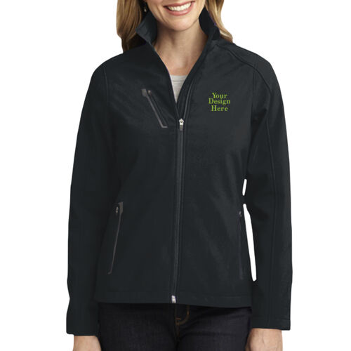 Embroidered  - Ladies Welded Soft Shell Jacket Thumbnail