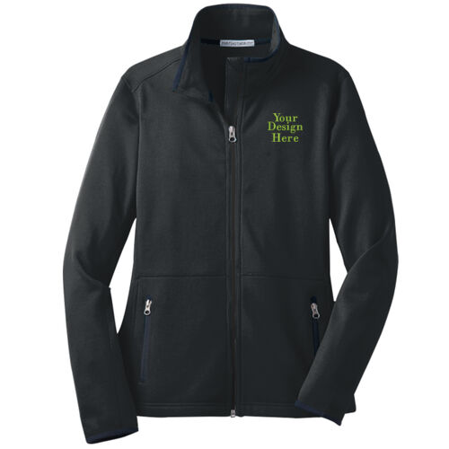 Embroidered  - Ladies Pique Fleece Jacket Thumbnail