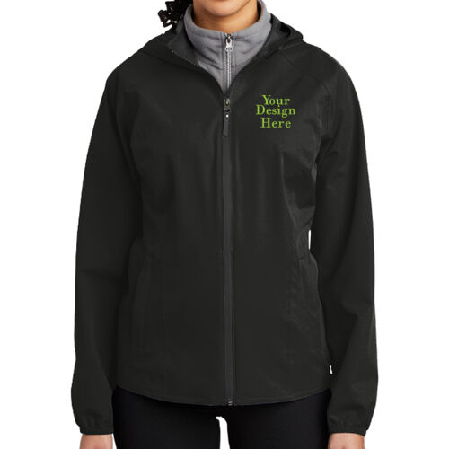 Embroidered  - Ladies Essential Rain Jacket Thumbnail