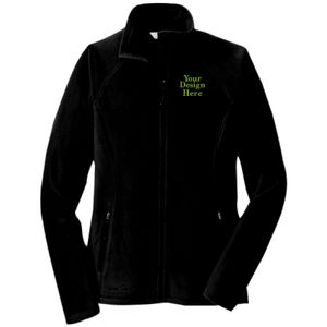 Embroidered  - Ladies Full Zip Microfleece Jacket Thumbnail
