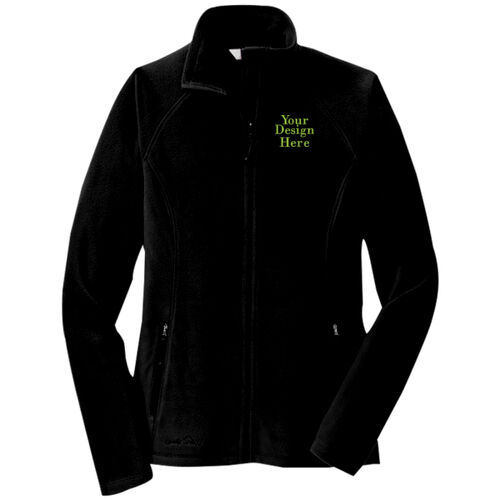 Embroidered  - Ladies Full Zip Microfleece Jacket Thumbnail