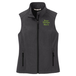 Embroidered  - Ladies Core Soft Shell Vest Thumbnail