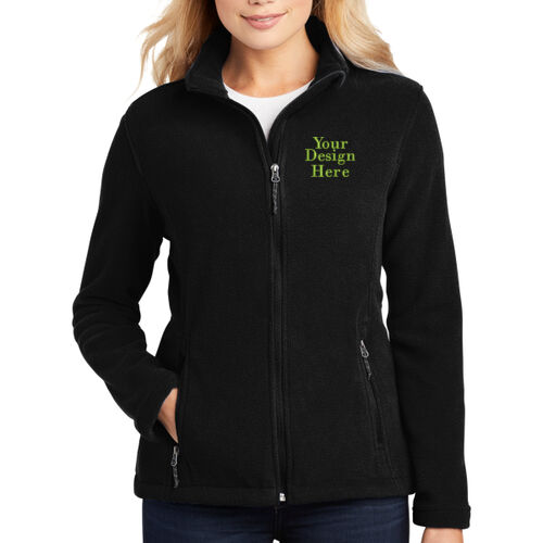 Embroidered  - Ladies Value Fleece Jacket Thumbnail