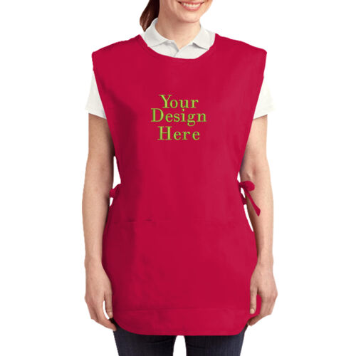 Embroidered  - Easy Care Cobbler Apron with Stain Release Thumbnail