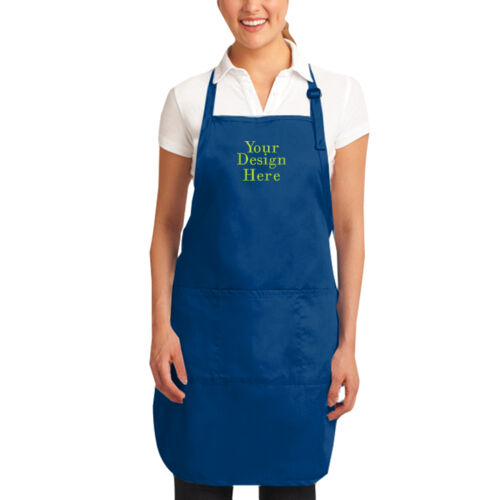 Embroidered  - Easy Care Full Length Apron with Stain Release Thumbnail