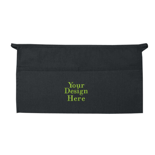 Embroidered  - Easy Care Reversible Waist Apron with Stain Release Thumbnail