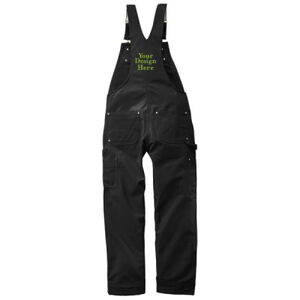 Embroidered  - Duck Unlined Bib Overalls Thumbnail