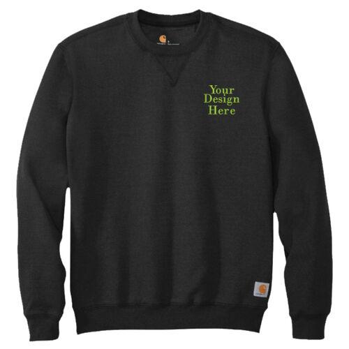 Embroidered  - Midweight Crewneck Sweatshirt Thumbnail