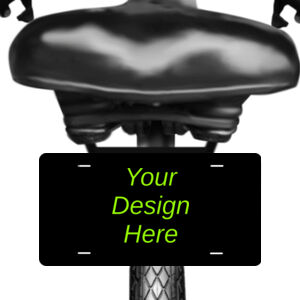 Printed  - Bike Plate - Custom Full Color Printed Thumbnail