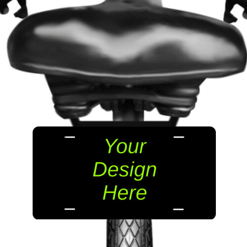 Printed  - Bike Plate - Custom Full Color Printed Thumbnail