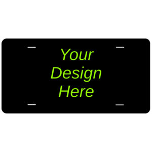 Printed  - Aluminum Full Color Printed License Plate Thumbnail