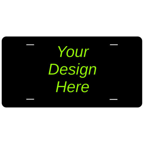 Printed  - Aluminum Full Color Printed License Plate Thumbnail
