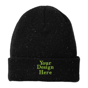 Embroidered  - Speckled Beanie Thumbnail