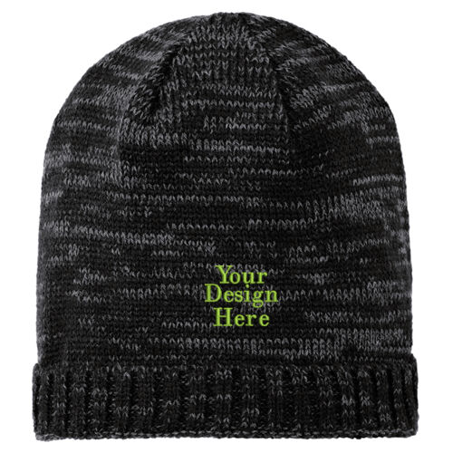 Embroidered  - Spaced Dyed Beanie Thumbnail