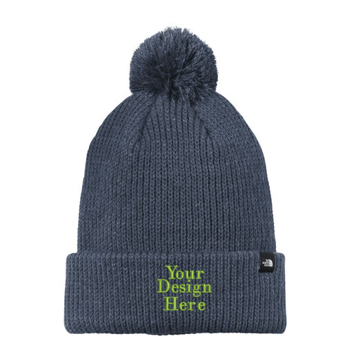 Embroidered  - Pom Beanie Thumbnail