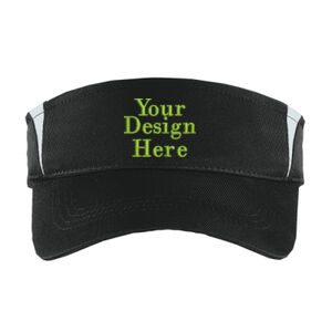 Embroidered  - Dry Zone ® Colorblock Visor Thumbnail