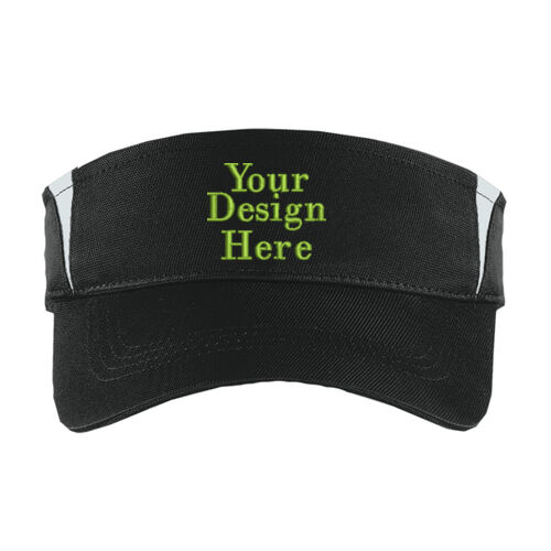 Embroidered  - Dry Zone ® Colorblock Visor Thumbnail