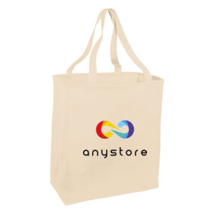 Printed  - Ideal Twill Over the Shoulder Grocery Tote Thumbnail