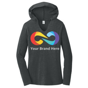 YourBrandHere - Women's Perfect Tri &#174; Long Sleeve Hoodie Thumbnail