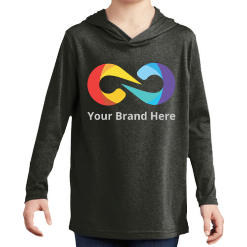 YourBrandHere - Youth Perfect Tri &#174; Long Sleeve Hoodie Thumbnail