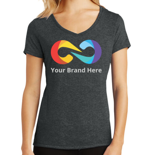 YourBrandHere - Women's Perfect Tri &#174; V Neck Tee Thumbnail