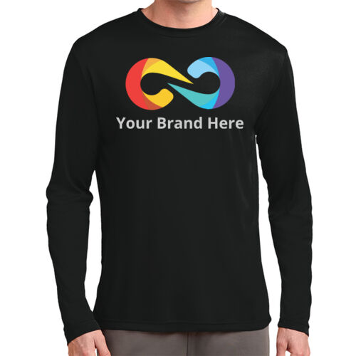 YourBrandHere - Tall Long Sleeve PosiCharge &#174; Competitor&#153; Tee Thumbnail