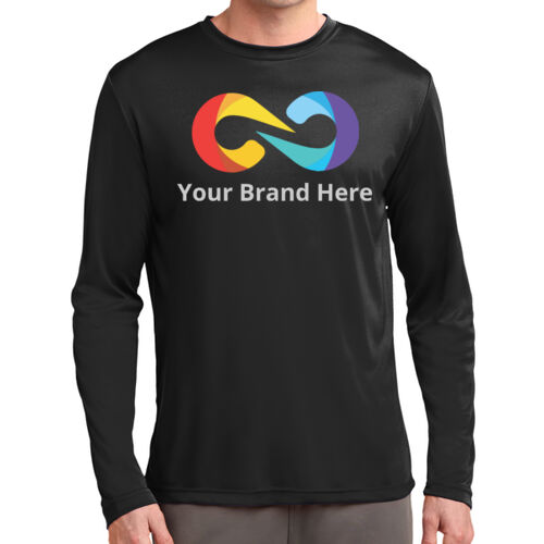 YourBrandHere - Long Sleeve PosiCharge &#174; Competitor&#153; Tee Thumbnail
