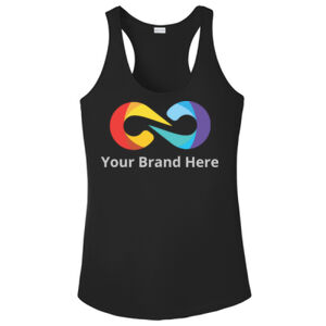 YourBrandHere - Ladies PosiCharge ® Competitor ™ Racerback Tank Thumbnail